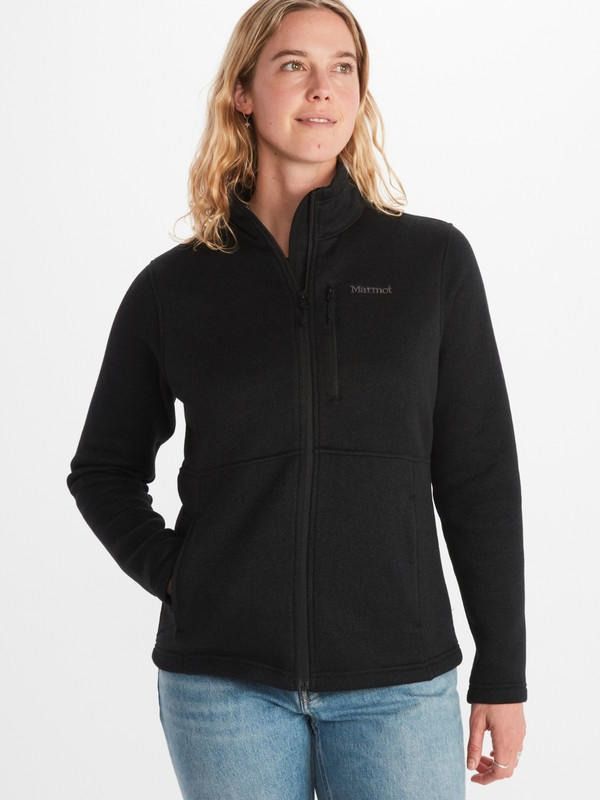 Polar Marmot Mujer Drop Line Jacket Negro-1