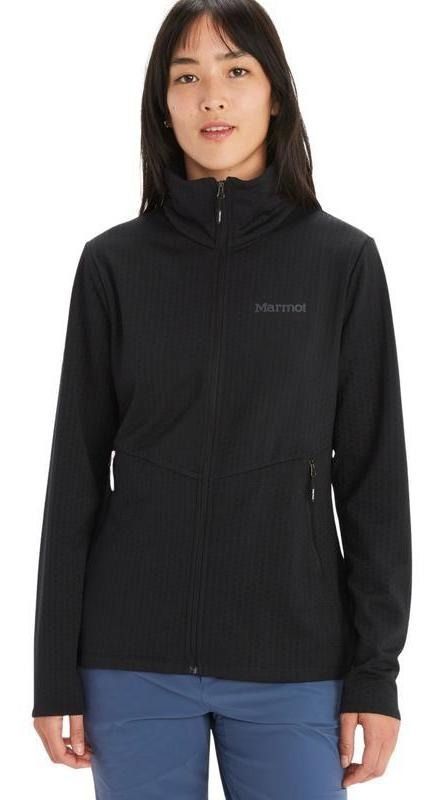Polar Marmot Mujer Leconte Fleece Negro-0