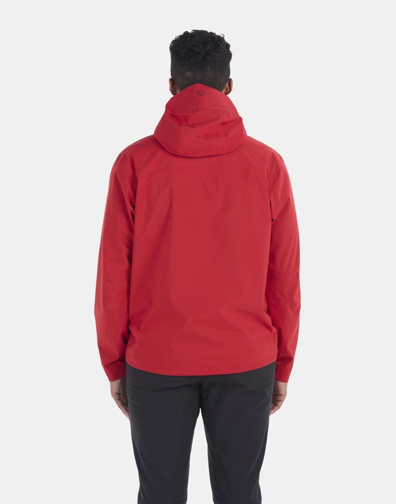 Chaqueta Marmot Hombre Precip Eco Pro Jacket Rojo-1