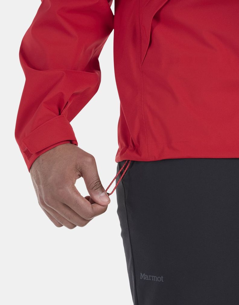 Chaqueta Marmot Hombre Precip Eco Pro Jacket Rojo-3