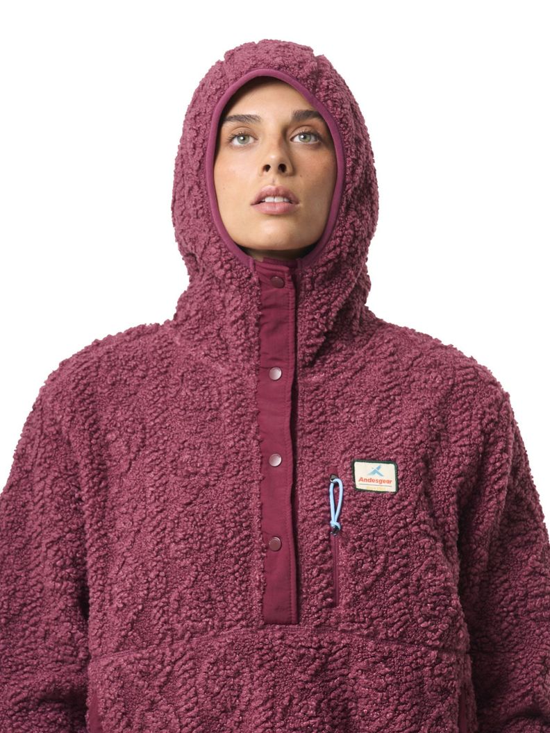 Polar Andesgear Mujer Pullinque - Rosado-3