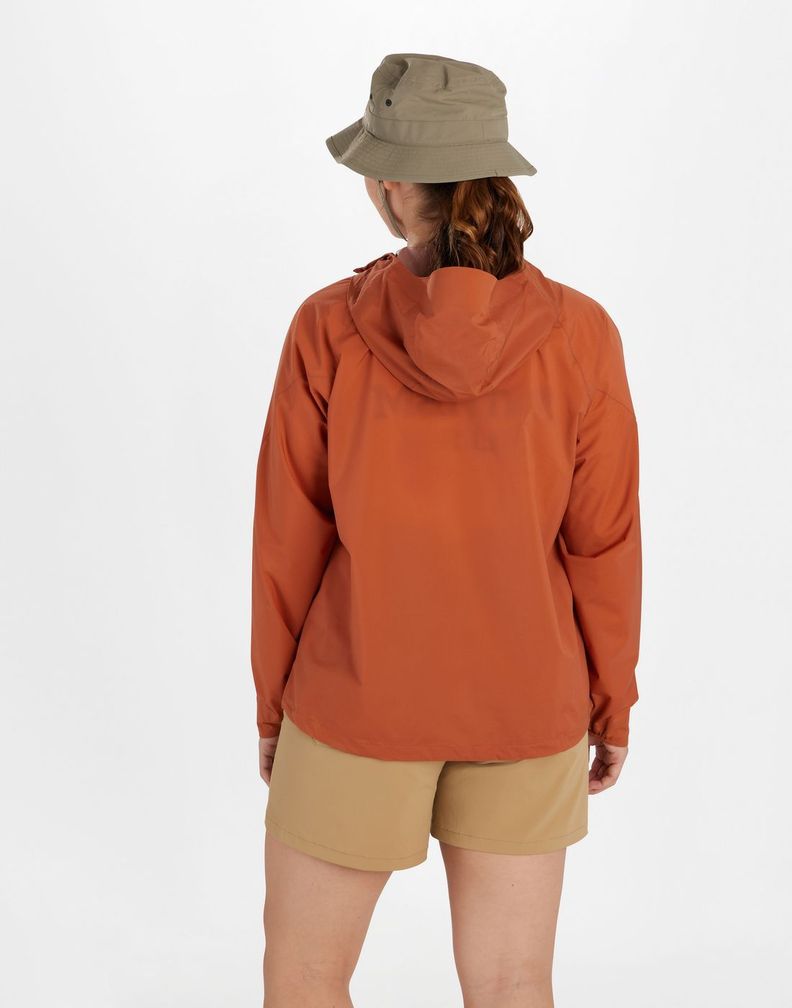 Chaqueta Marmot Mujer W Superalloy Rain Jacket Naranja-1