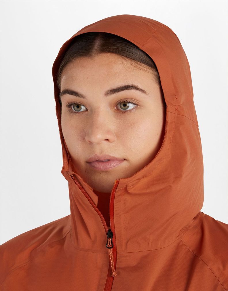 Chaqueta Marmot Mujer W Superalloy Rain Jacket Naranja-7