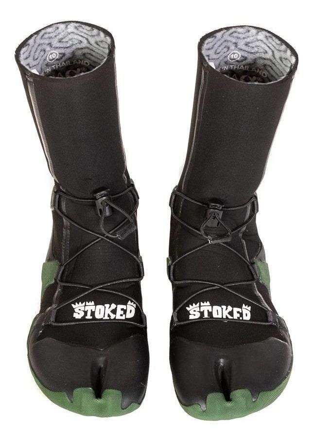 Botín Stoked Unisex Surf 5.5 Mm Eco Negro-4