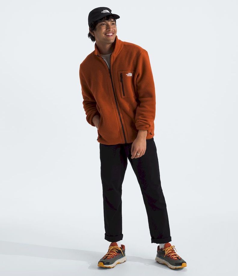 Polar The North Face Hombre Yumiori Fz Naranjo-3