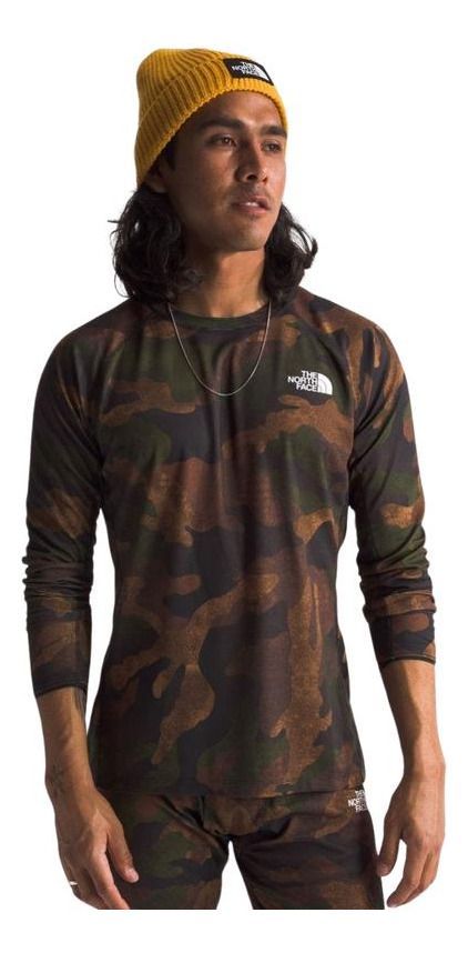 Primera Hombre The North Face Capa Fd Pro 160 Crew Verde-0