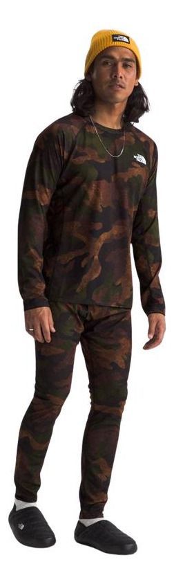 Primera Hombre The North Face Capa Fd Pro 160 Crew Verde-2