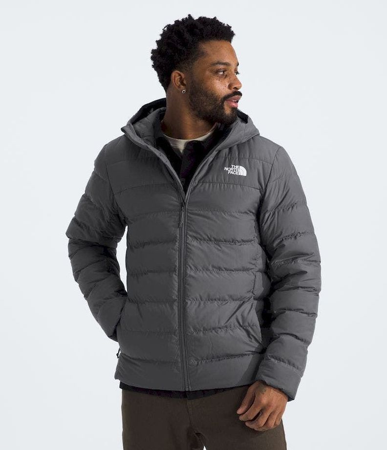 Chaqueta The North Face Hombre De Pluma Aconcagua 3 Hoodie Gris-0
