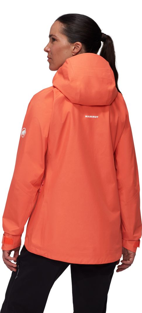 Chaqueta Mammut Mujer Crater Iv Hs Hooded Naranja-2