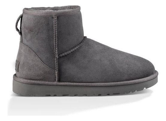 Bota UGG Mujer Classic Mini Ii Gris-1