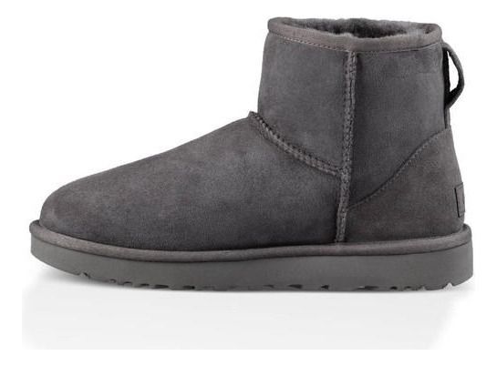 Bota UGG Mujer Classic Mini Ii Gris-2