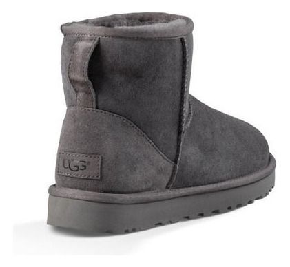 Bota UGG Mujer Classic Mini Ii Gris-3