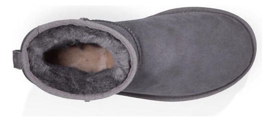 Bota UGG Mujer Classic Mini Ii Gris-4