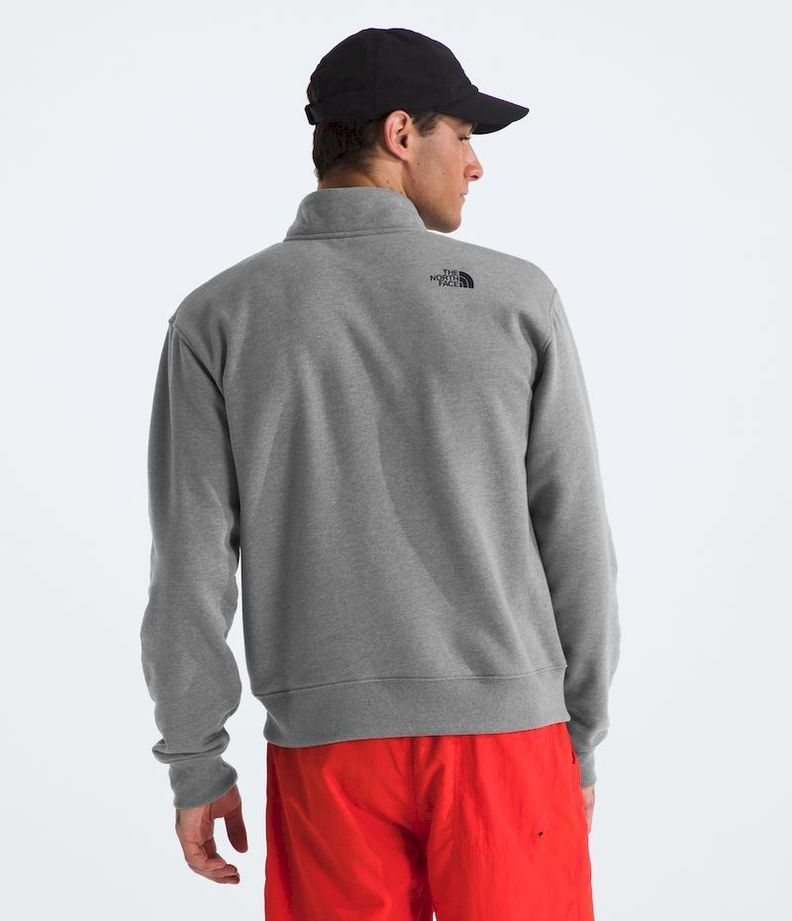 Poleron The North Face Hombre Box Half Dome 45748 Zip Gris-1