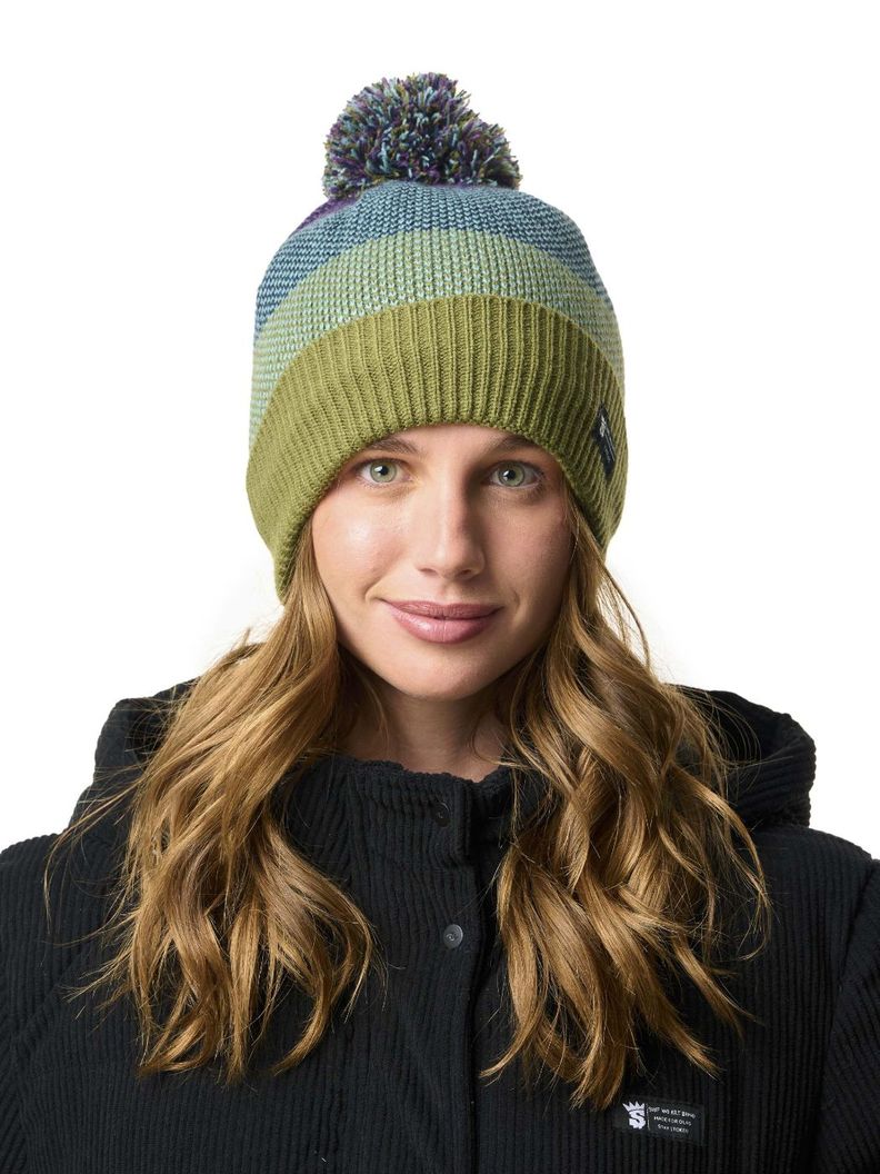 Gorro Stoked Unisex Beanie Pom Azul-0