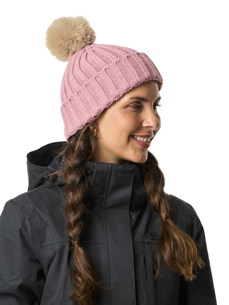 Gorro Kivul Unisex Beanie Friz Rosado-2