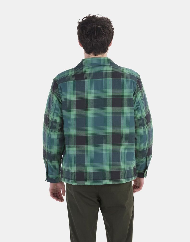Chaqueta Marmot Hombre Ridgefield Sherpa Shirt Jacket Verde-1