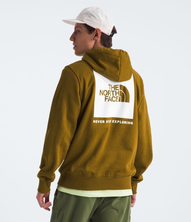 Poleron The North Face Hombre Box Nse Pullover Hoodie Café-3
