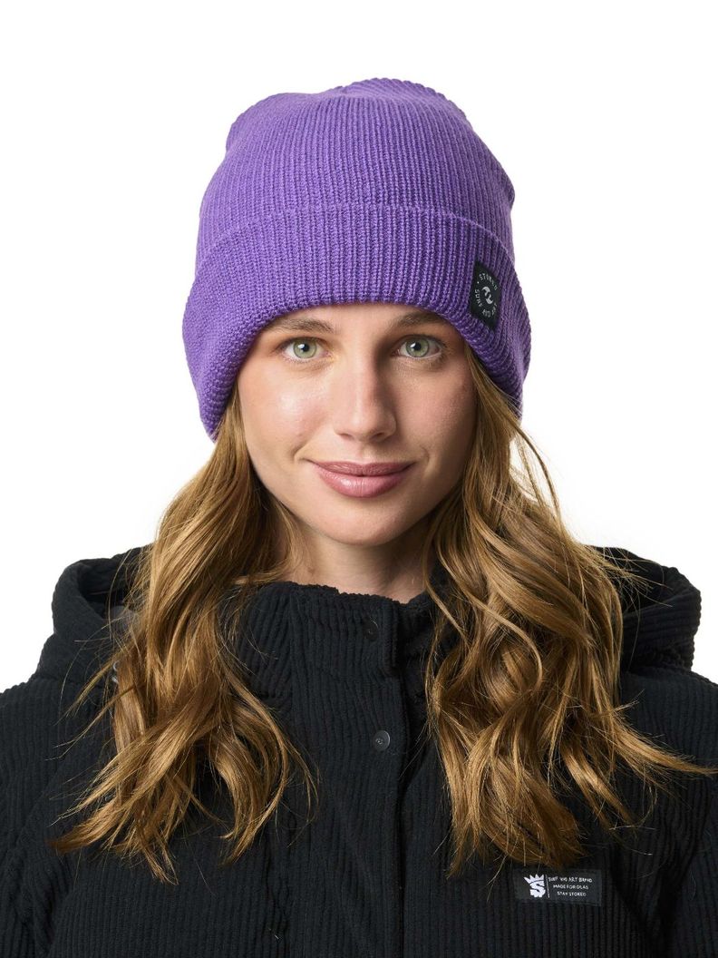 Gorro Stoked Unisex Beanie New Bay Morado-0