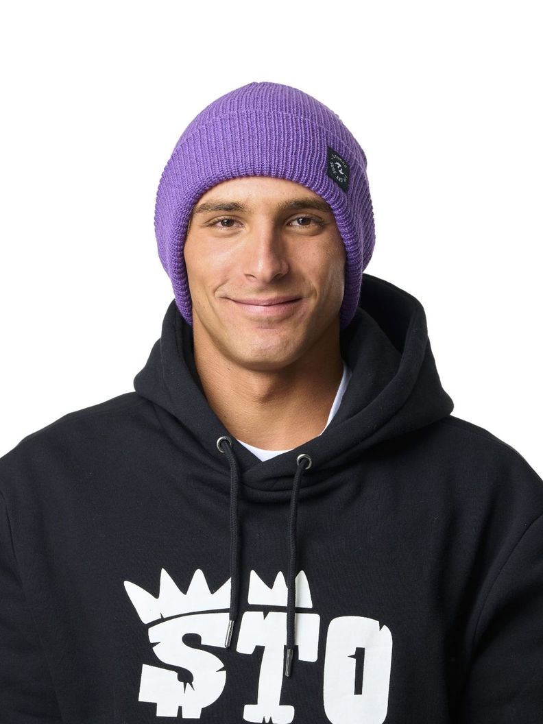 Gorro Stoked Unisex Beanie New Bay Morado-3