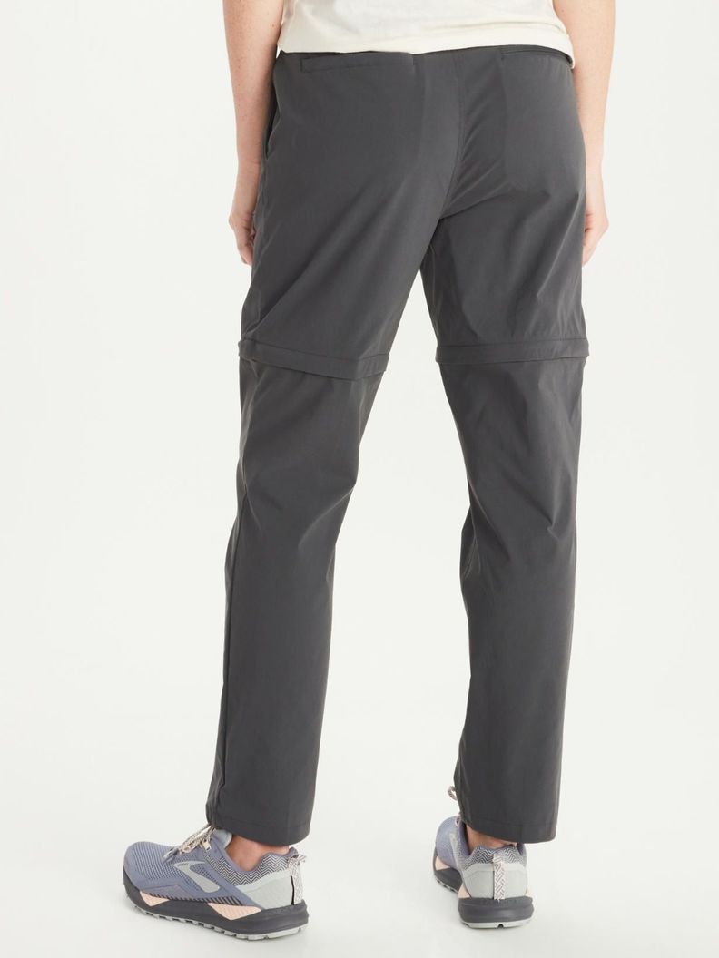 Pantalón Marmot Mujer Kodachrome Convertible Gris-1