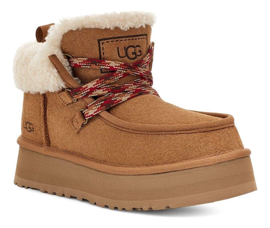 Bota UGG Mujer Funkarra Cabin Cuff Café-1