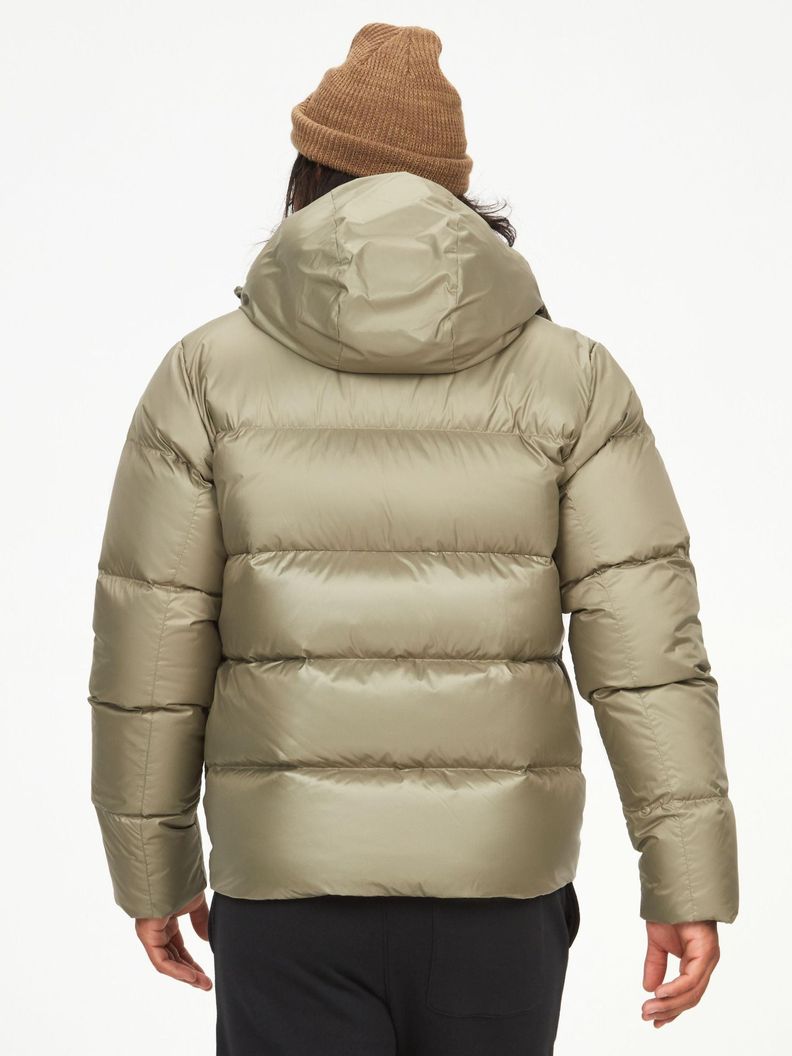 Chaqueta Marmot Hombre Guides Down Hoody Verde-1