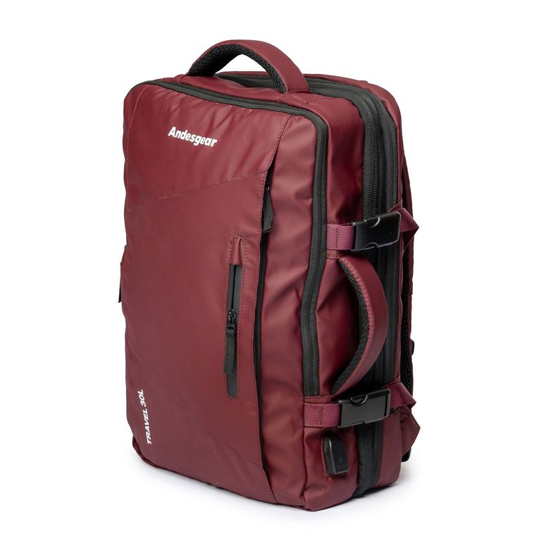Mochila Andesgear Unisex Travel 30L Rojo-1