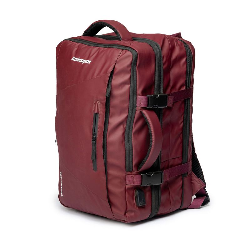 Mochila Andesgear Unisex Travel 30L Rojo-2