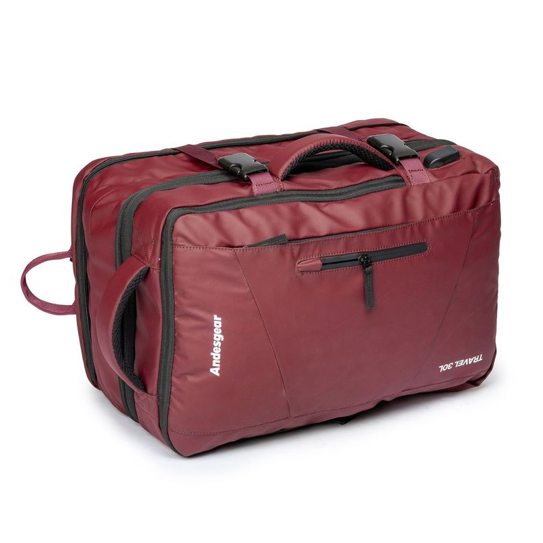 Mochila Andesgear Unisex Travel 30L Rojo-3