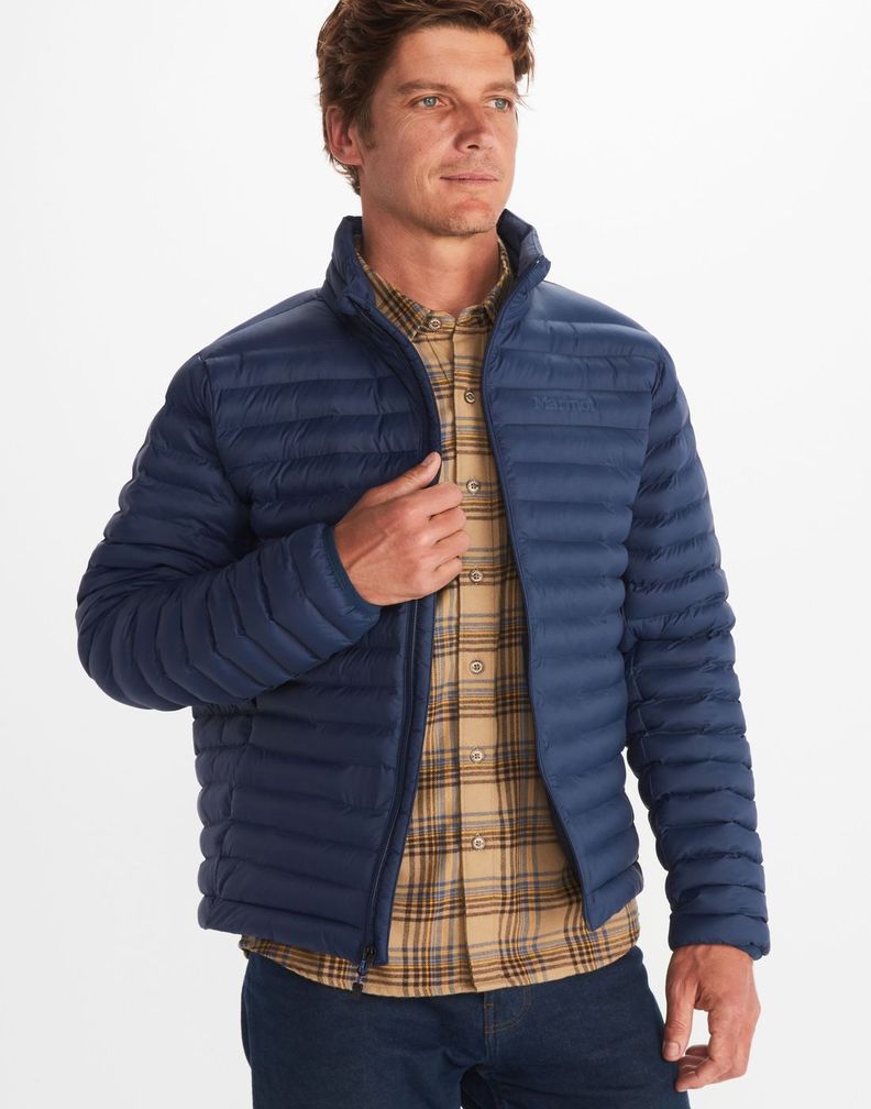 Chaqueta Marmot Hombre Echo Featherless Jacket Azul-0