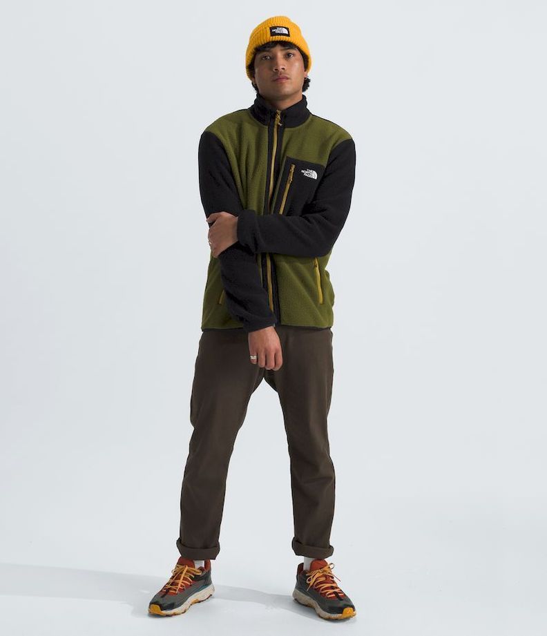 Polar The North Face Hombre Yumiori Fz Verde-3