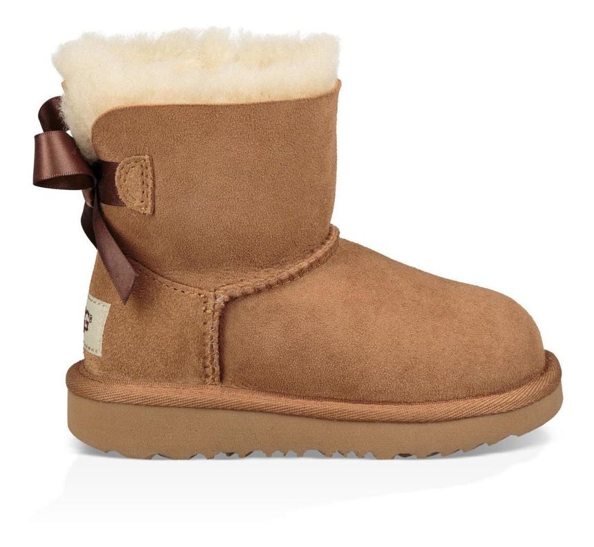 Botas UGG Niña Bailey Bow Ii Café-0