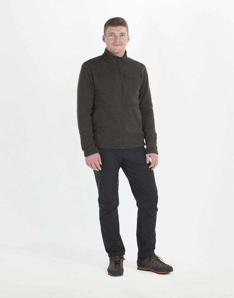 Polar Marmot Hombre Drop Line Jacket Verde-2
