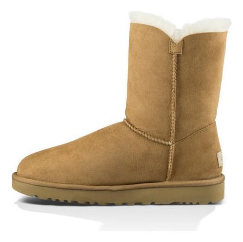 Bota UGG Mujer Bailey Button Ii Café-2