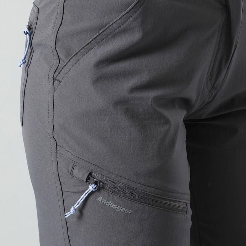 Pantalon Andesgear Mujer Carbon Steel Gris-3
