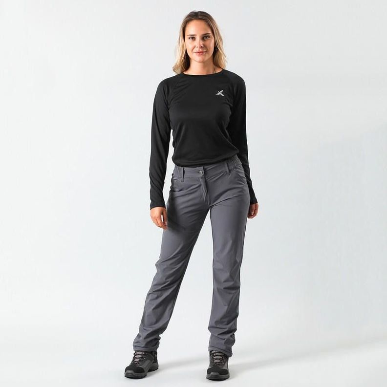 Pantalon Andesgear Mujer Carbon Steel Gris-4