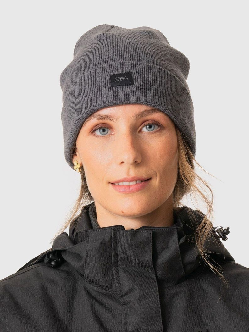 Gorro Kivül Unisex Beanie Zilk Melange Gris-3