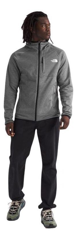 Polar The North Face Hombre Canyonlands Hoodie Gris-2