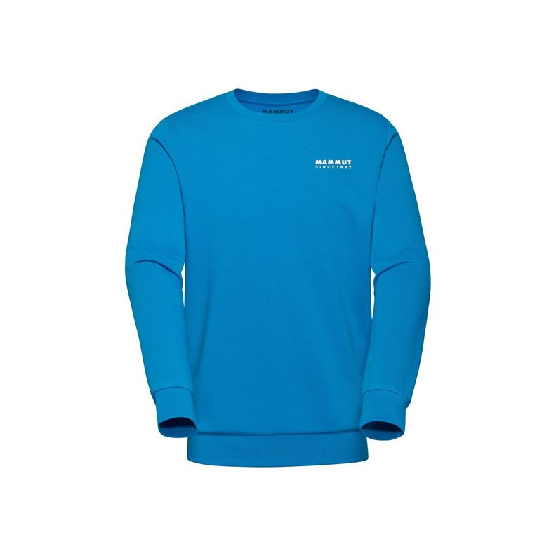 Poleron Mammut Hombre Core Ml Crew Neck 1862 Azul Mammut | Paris.cl