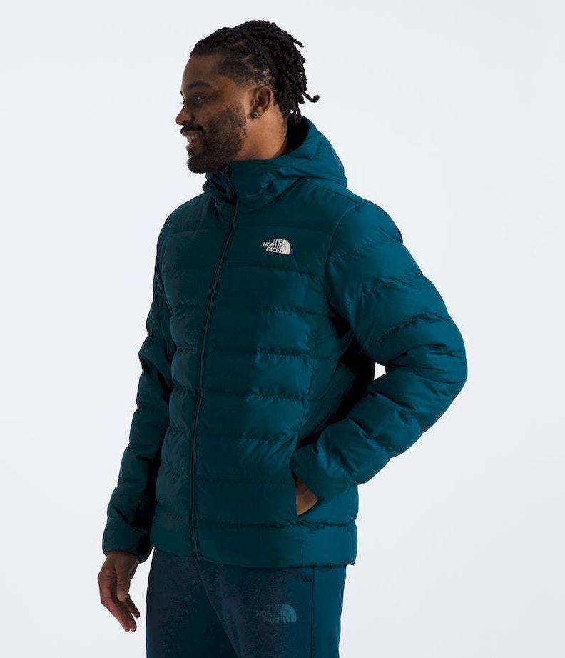 Chaqueta The North Face Hombre De Pluma Aconcagua 3 Hoodie Azul-2