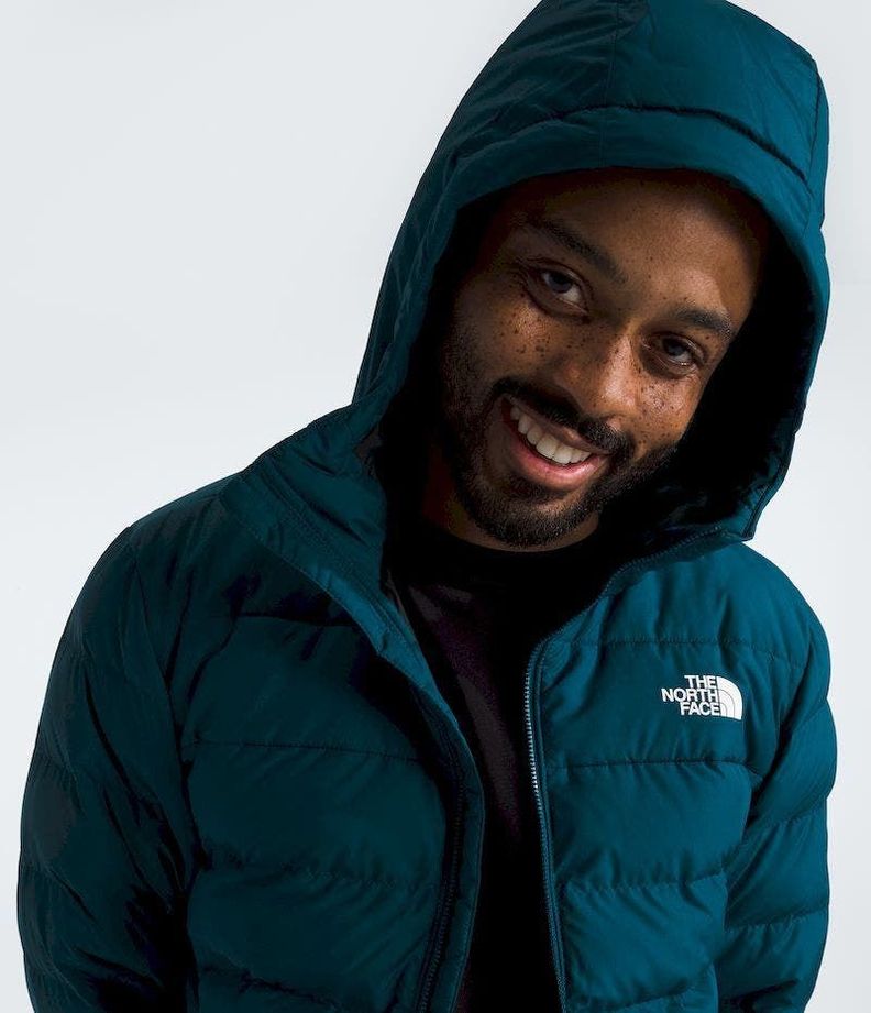 Chaqueta The North Face Hombre De Pluma Aconcagua 3 Hoodie Azul-3