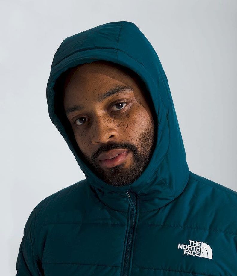 Chaqueta The North Face Hombre De Pluma Aconcagua 3 Hoodie Azul-4