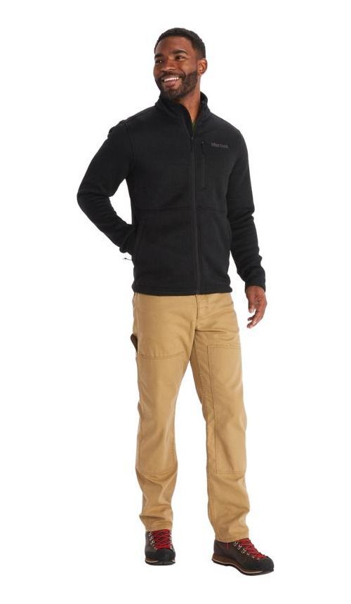 Polar Marmot Hombre Drop Line Negro-0