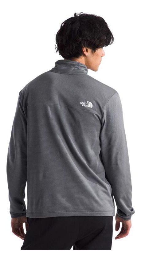 Polar Hombre The North Face Cedar Trail Grid Full Zip - Gris-1