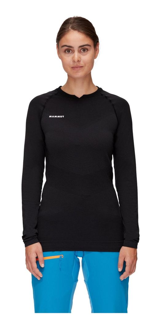 Primera Mammut Mujer Capa Trift Longsleeve Negro-3