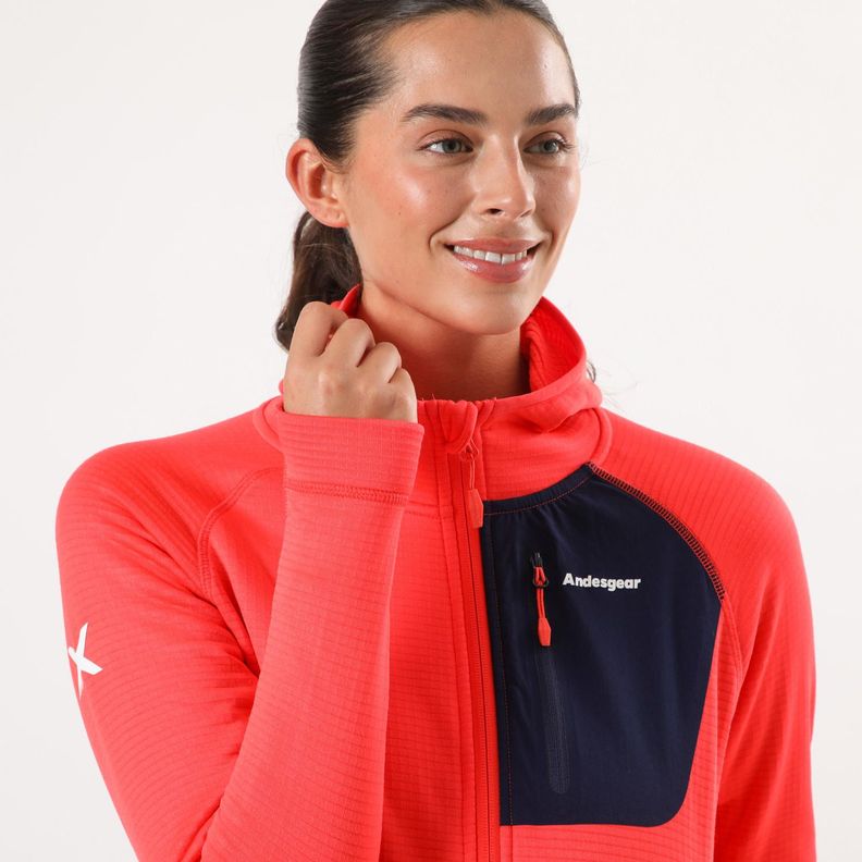 Polar Andesgear Mujer Queulat Xpedition Naranjo-3