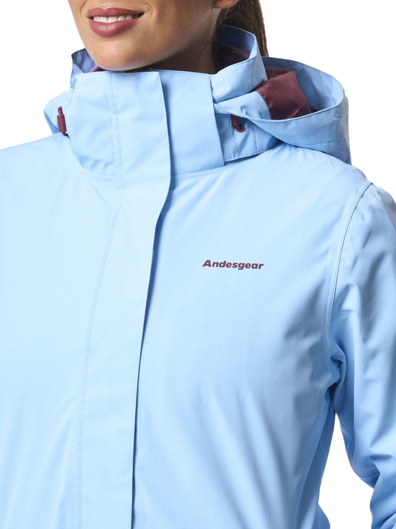 Chaqueta Andesgear Mujer Cochamo - Celeste-3