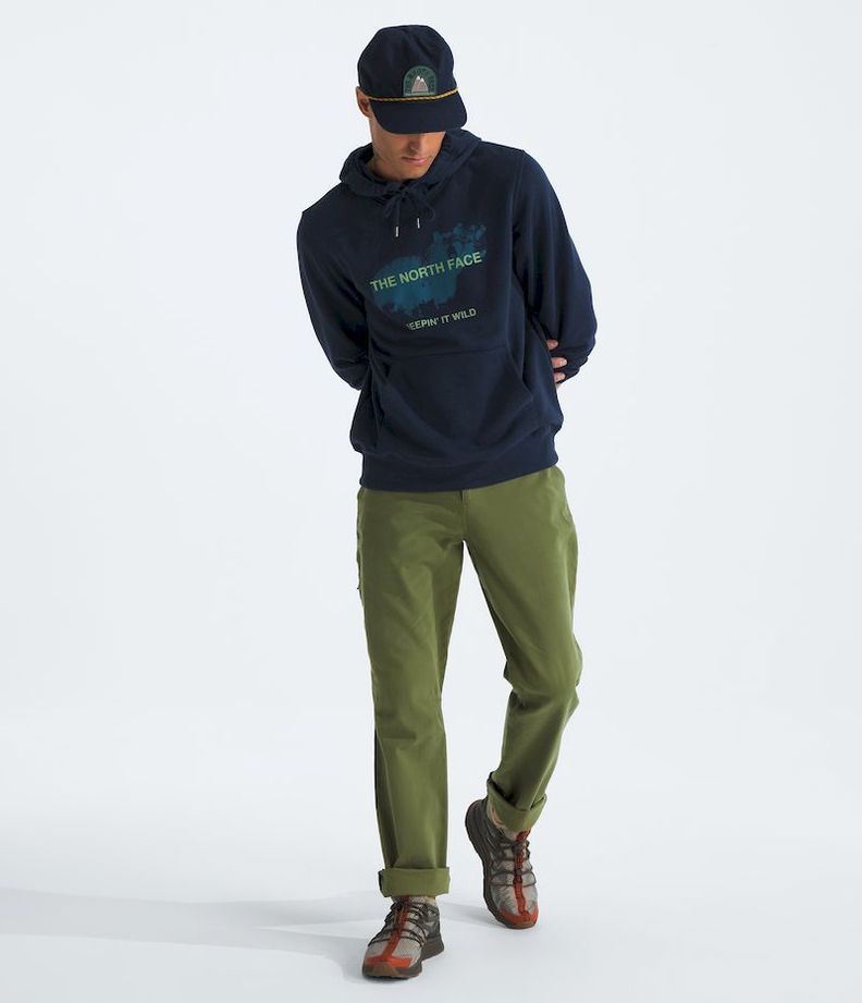 Poleron The North Face Hombre Animals We Love Bear Hoodie Azul-2