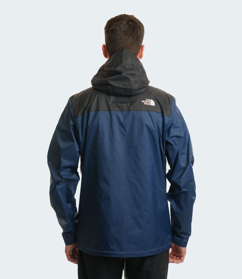 Chaqueta The North Face Hombre Impermeable Venture 2 Azul-2